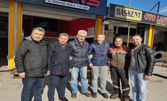 Türkoğlu ve CHP heyeti sanayi esnafının dertlerine derman oluyor