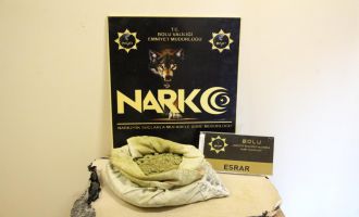 Uyuşturucu kuryesi karı koca 2 kilo 182 gram esrarla yakalandı: 1 tutuklu