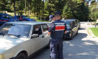 Vakalarının arttığı ilimizde jandarmadan tabiat ve milli parklarda sıkı denetim