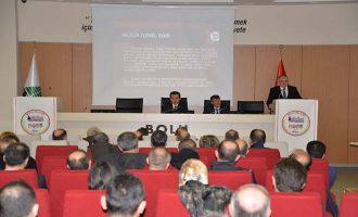 VALİ ÜMİT TÜM KURUM MÜDÜRLERİYLE BİR ARAYA GELDİ 