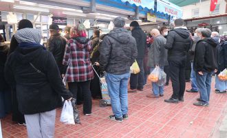 Vatandaş Hamsiye Hücum Etti  