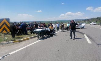 Yaralılar, Yeniçağa Devlet Hastanesi’ne kaldırıldı