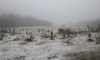 Yılın ilk kar’ı yağdı …