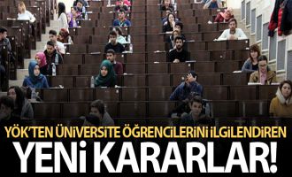 YÖK'ten küresel salgın ile mücadele kapsamında yeni düzenlemeler