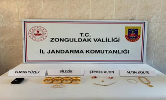 Zonguldak'ta çalınan ziynet eşyaları Bolu'da toprağa gömülü bulundu, 2 kişi tutuklandı