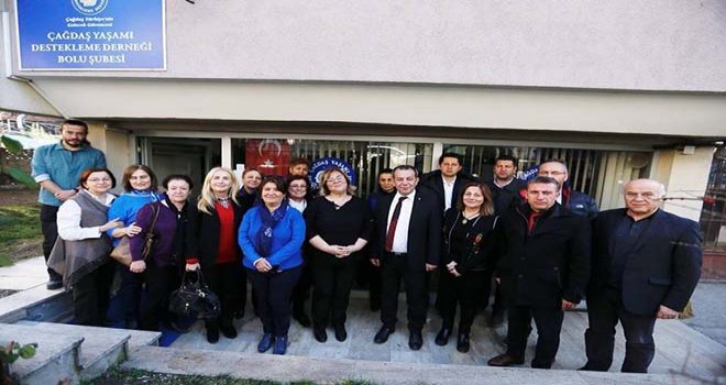 TANJU ÖZCAN; 'BOLU İNSANLARIN MUTLU YAŞADIĞI BİR ŞEHİR OLACAK'