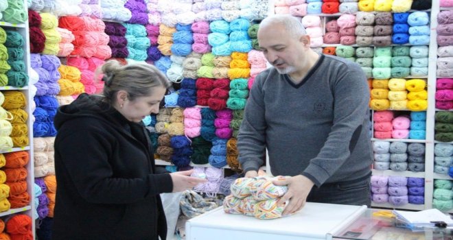 Tarihi çarşının 54 yıllık iplikçisi, dünya pazarına açıldı