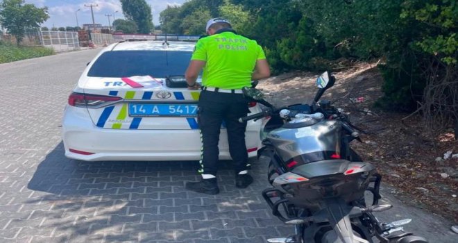 Tek tekerle gitmenin bedeli 46 bin lira oldu..
