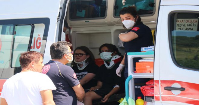 TEM'de zincirleme kaza: 3 yaralı