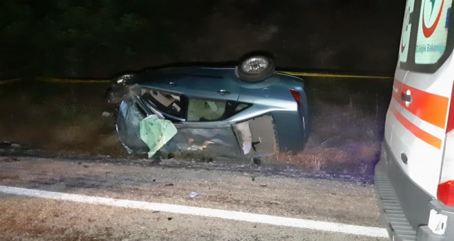 Tır ile otomobil çarpıştı: 1 ölü...