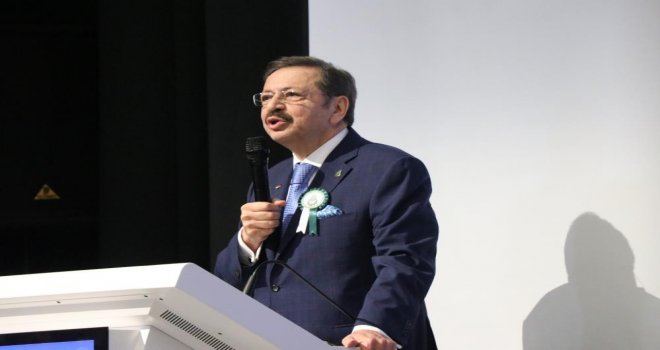 TOBB Başkanı Hisarcıklıoğlu: ‘Babanın oğula kefil olmadığı yerde biz kefil oluyoruz’