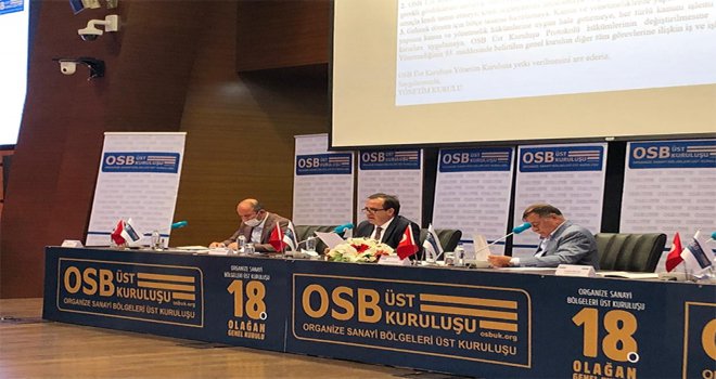 TSO Başkanı Ateş OSBÜK Genel Kuruluna katıldı 