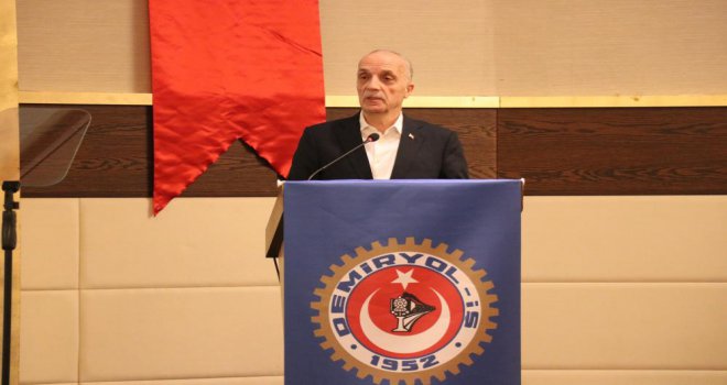 Türk İş Genel Başkanı Ergün Atalay’dan asgari ücret açıklaması ; ‘Biz asgari ücreti Haziran ayında hiç görüşmedik. Bunun günü Aralık ayı’