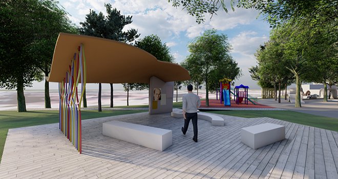 Uğur Mumcu Parkı baştan aşağı yenileniyor