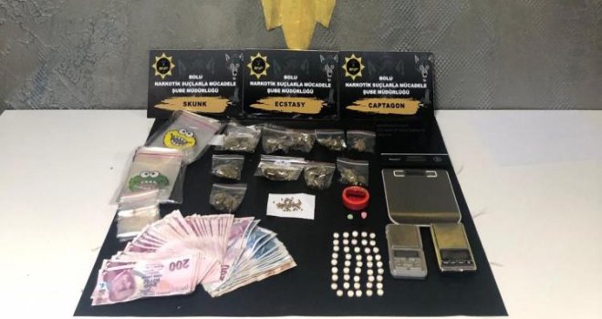 Uyuşturucu baskını yapıldı: 1 tutuklama....