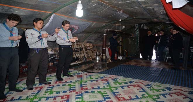 Vali Ümit’ten İzcilere Ziyaret …