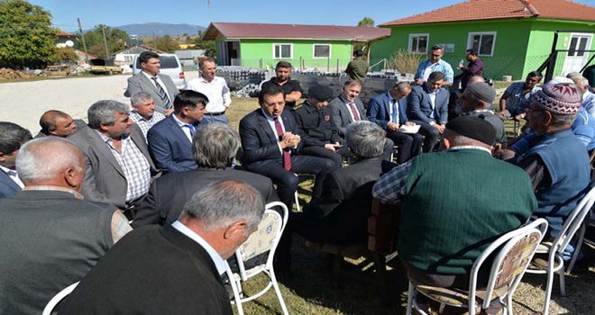 Vali Ümit’ten Köy Ziyaretleri