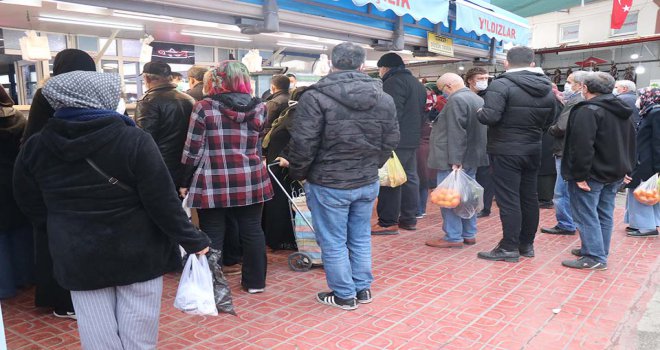 Vatandaş Hamsiye Hücum Etti  