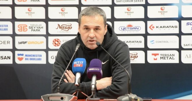 Yalçın Koşukavak: 'Şu anda 7. sıradayız, play-off hattına girdik'
